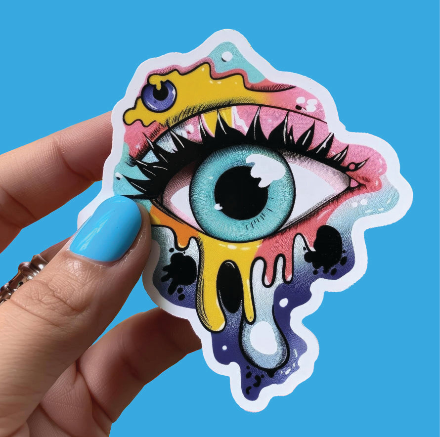 50 custom sticker deal for $19.upto 3"x3" with matte lamination