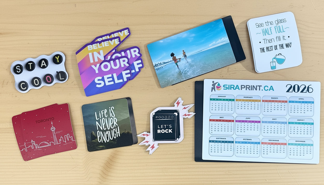 custom magnets - waterproof and cut to any shape