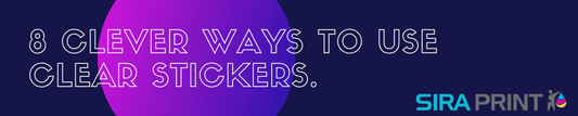 8 Clever Ways to Use Clear Stickers