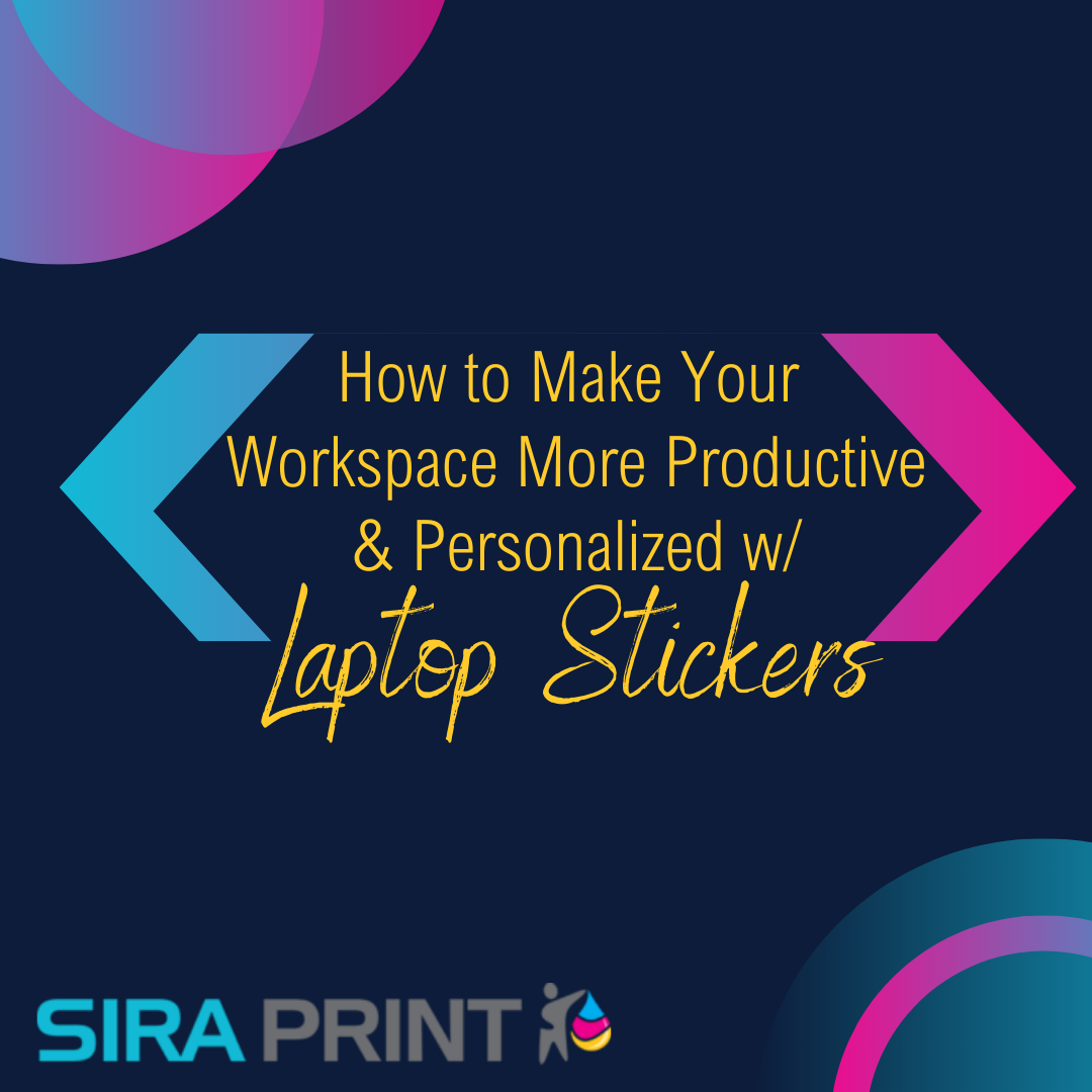 Custom Laptop Stickers - Sira Print Inc.