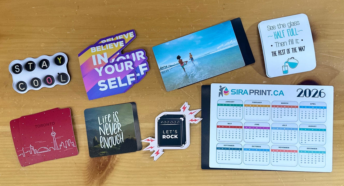 Custom Printed Magnets | Made in Canada | Free Proofs | Sira Print ...