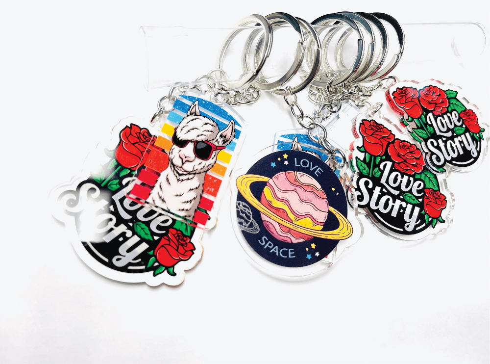Custom keychains deals