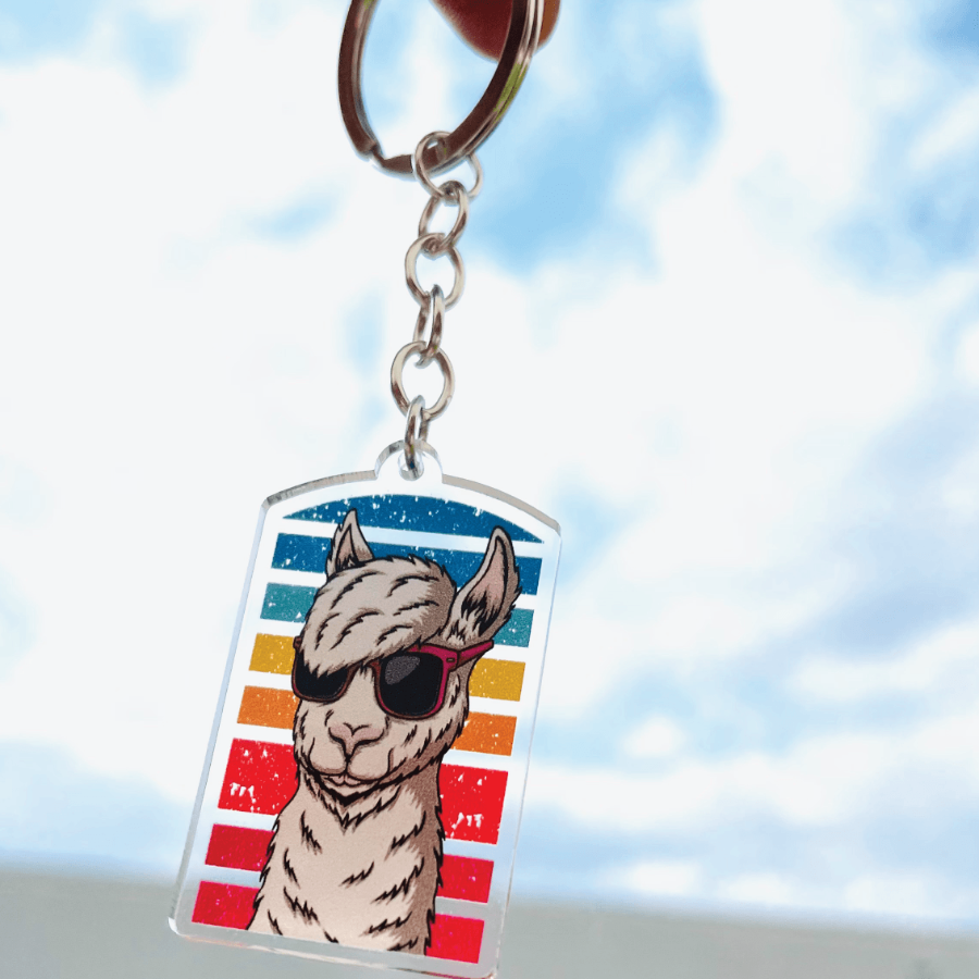 Photo print 2025 in keychain