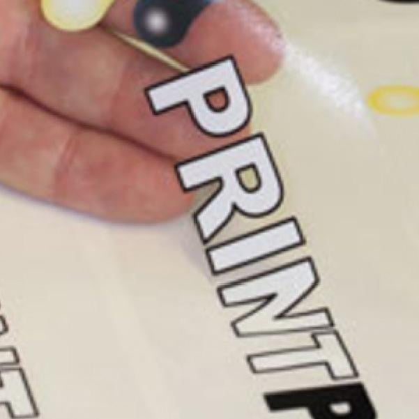 Pro Clear Sticker Custom clear vinyl stickers | Clear Stickers – Sira Print Inc.